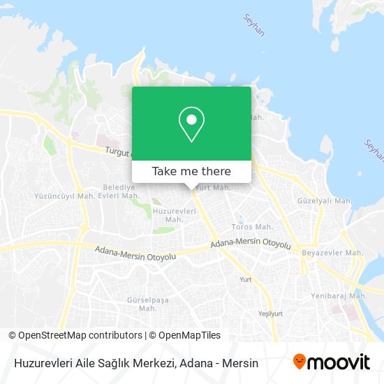 Huzurevleri Aile Sağlık Merkezi map