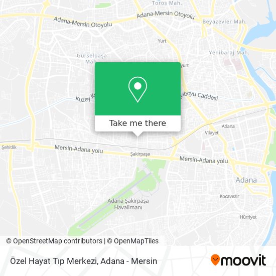 Özel Hayat Tıp Merkezi map
