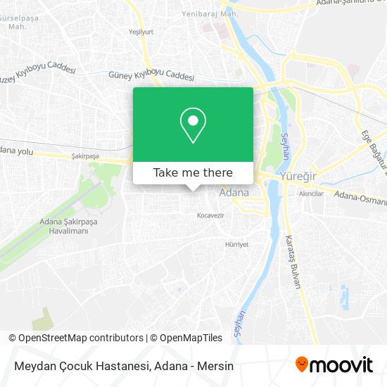 Meydan Çocuk Hastanesi map