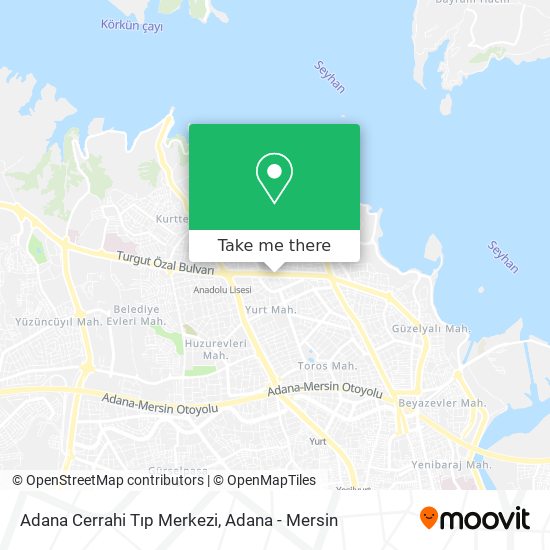 Adana Cerrahi Tıp Merkezi map
