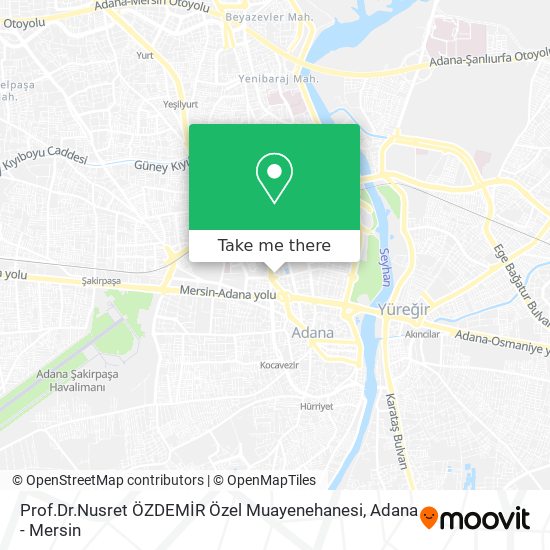 Prof.Dr.Nusret ÖZDEMİR Özel Muayenehanesi map