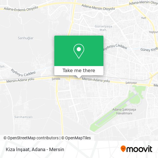 Kiza İnşaat map