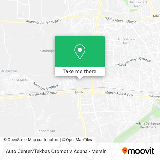 Auto Center/Tekbaş Otomotiv map