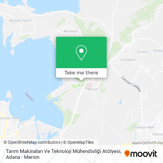 Tarım Makinaları Ve Teknoloji Mühendisliği Atölyesi map