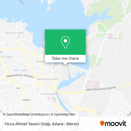 Hoca Ahmet Yesevi Otağı map