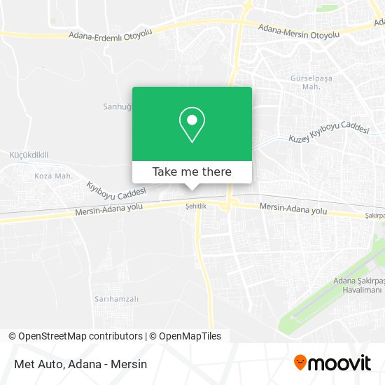 Met Auto map