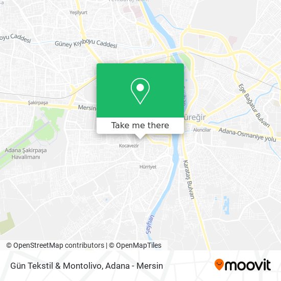 Gün Tekstil & Montolivo map