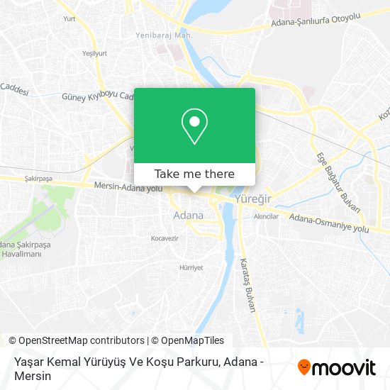 Yaşar Kemal Yürüyüş Ve Koşu Parkuru map