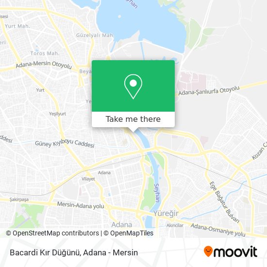 Bacardi Kır Düğünü map