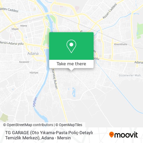 TG GARAGE (Oto Yıkama-Pasta Poliç-Detaylı Temizlik Merkezi) map