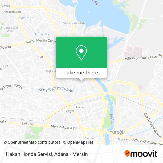 Hakan Honda Servisi map