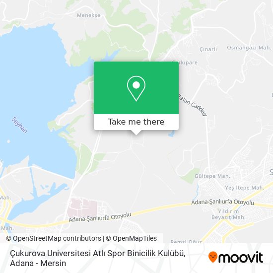 Çukurova Universitesi Atlı Spor Binicilik Kulübü map