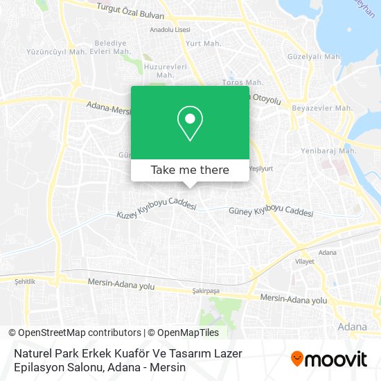 Naturel Park Erkek Kuaför Ve Tasarım Lazer Epilasyon Salonu map