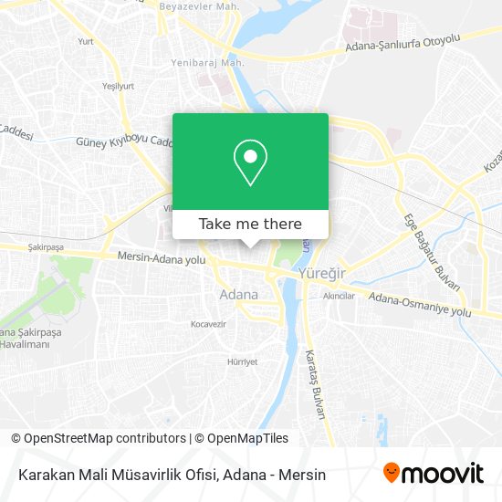 Karakan Mali Müsavirlik Ofisi map
