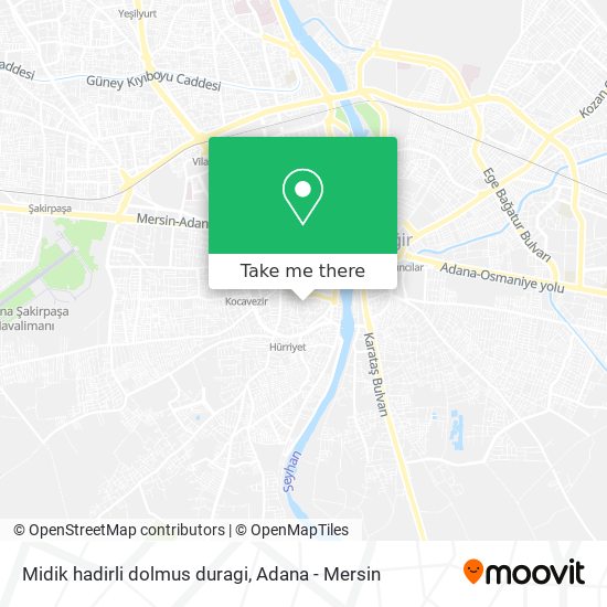 Midik hadirli dolmus duragi map