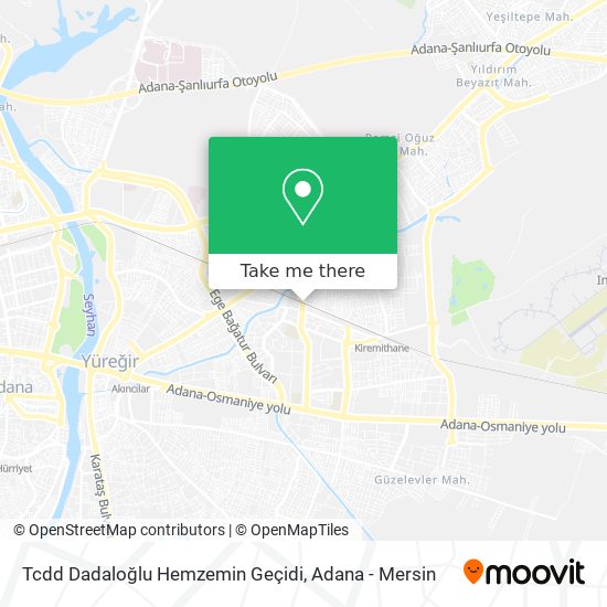 Tcdd Dadaloğlu Hemzemin Geçidi map