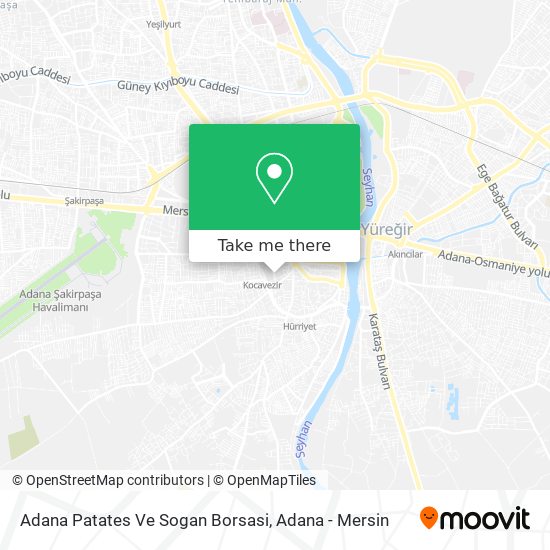 Adana Patates Ve Sogan Borsasi map
