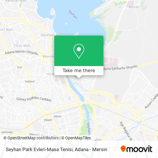 Seyhan Park Evleri-Masa Tenisi map