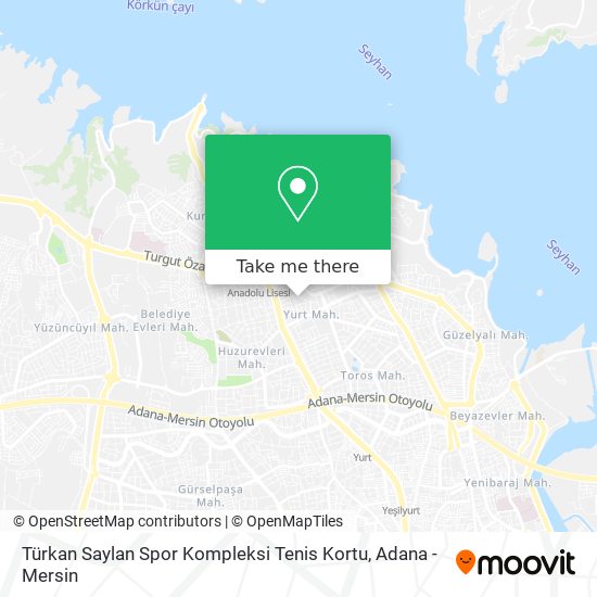 Türkan Saylan Spor Kompleksi Tenis Kortu map