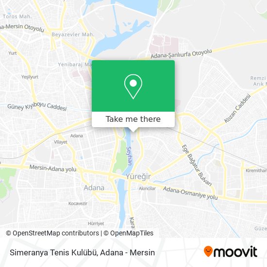 Simeranya Tenis Kulübü map