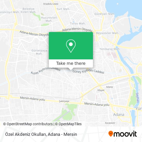 Özel Akdeniz Okulları map