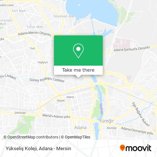 Yükseliş Koleji map