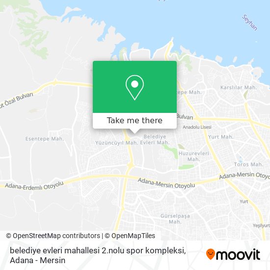 belediye evleri mahallesi 2.nolu spor kompleksi map