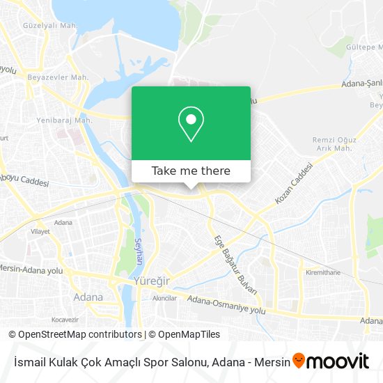 İsmail Kulak Çok Amaçlı Spor Salonu map