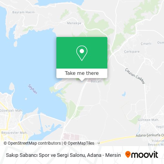 Sakıp Sabancı Spor ve Sergi Salonu map