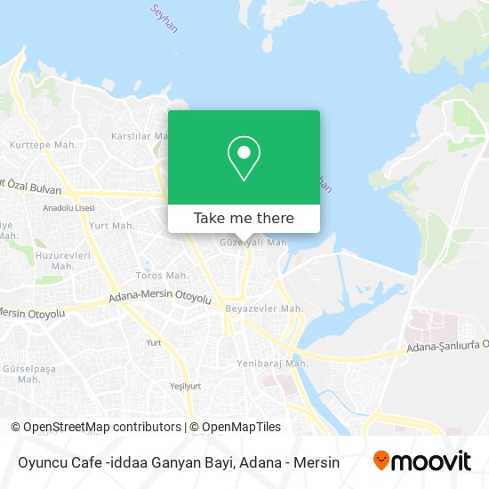 Oyuncu Cafe -iddaa Ganyan Bayi map