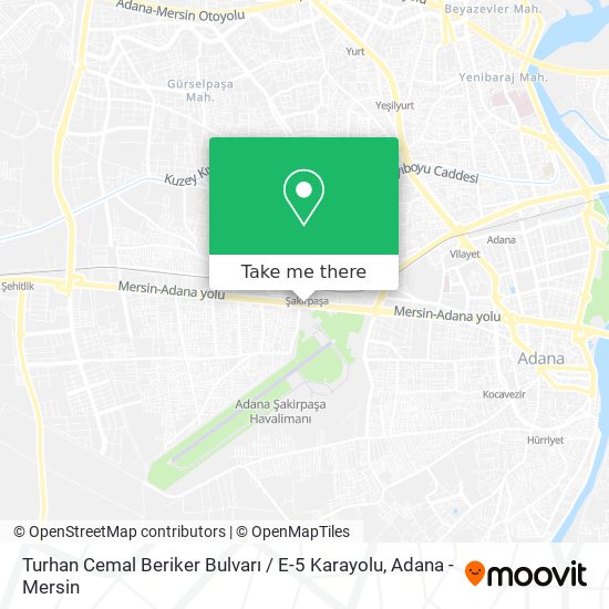 Turhan Cemal Beriker Bulvarı / E-5 Karayolu map