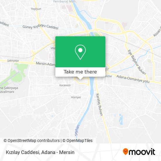 Kızılay Caddesi map