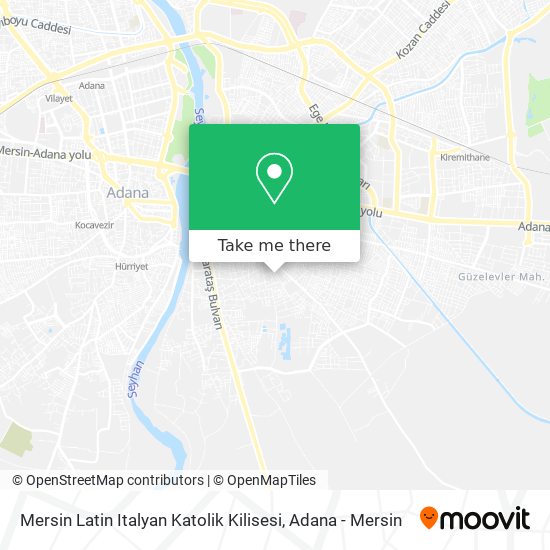 Mersin Latin Italyan Katolik Kilisesi map