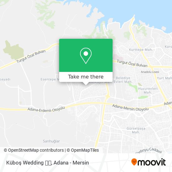 Küboş Wedding 🎀👫 map