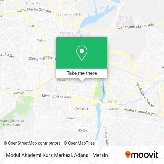 Modül Akademi Kurs Merkezi map