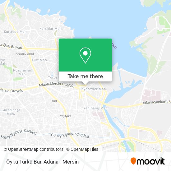 Öykü Türkü Bar map