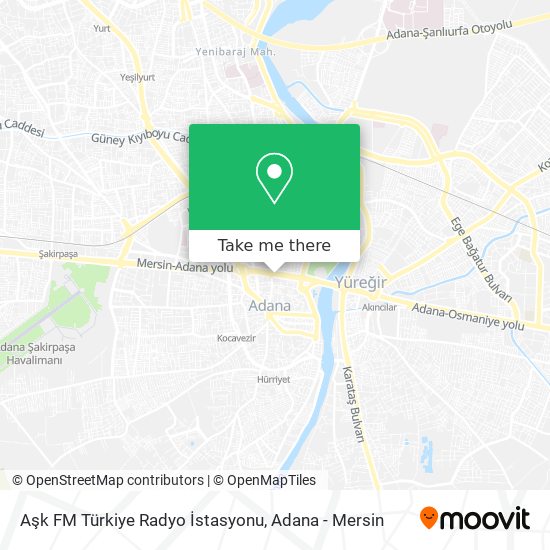 Aşk FM Türkiye Radyo İstasyonu map