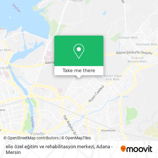 elis özel eğitim ve rehabilitasyon merkezi map