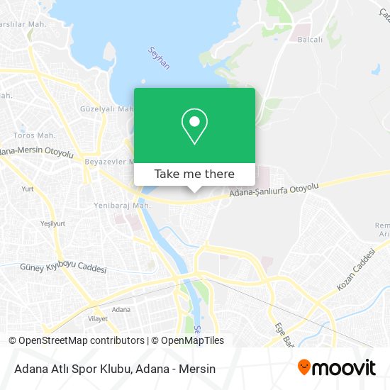 Adana Atlı Spor Klubu map