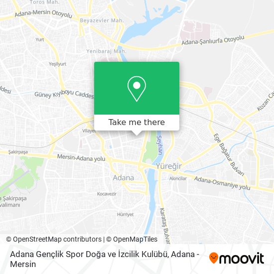 Adana Gençlik Spor Doğa ve İzcilik Kulübü map
