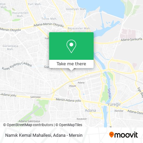 Namık Kemal Mahallesi map
