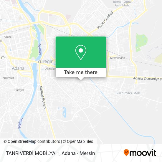 TANRIVERDİ MOBİLYA 1 map