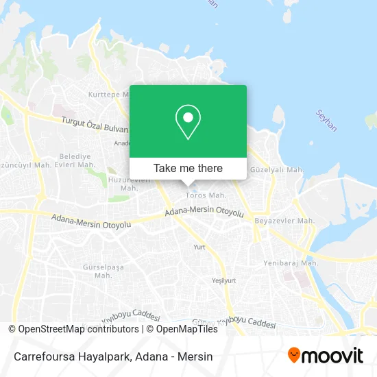Carrefoursa Hayalpark map