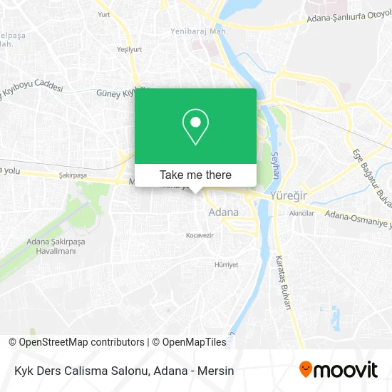 Kyk Ders Calisma Salonu map