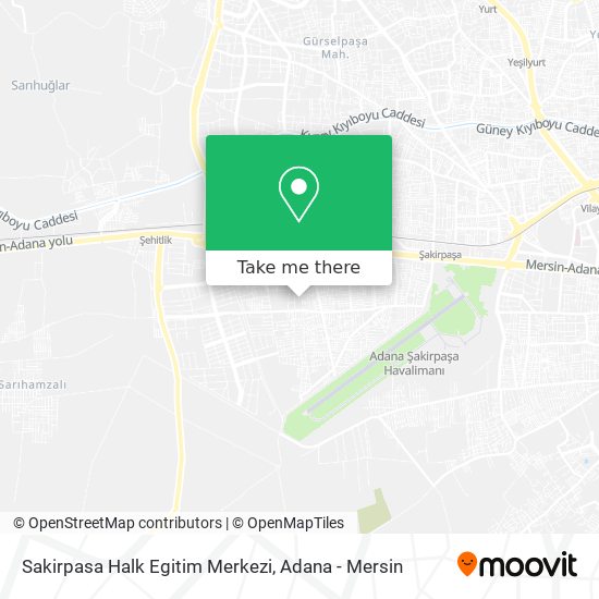 Sakirpasa Halk Egitim Merkezi map