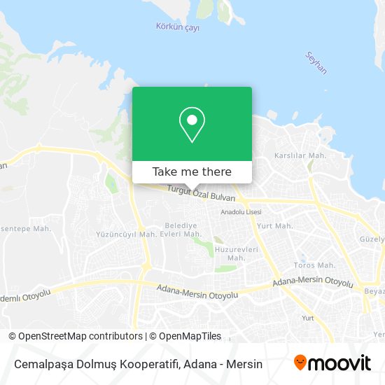 Cemalpaşa Dolmuş Kooperatifi map