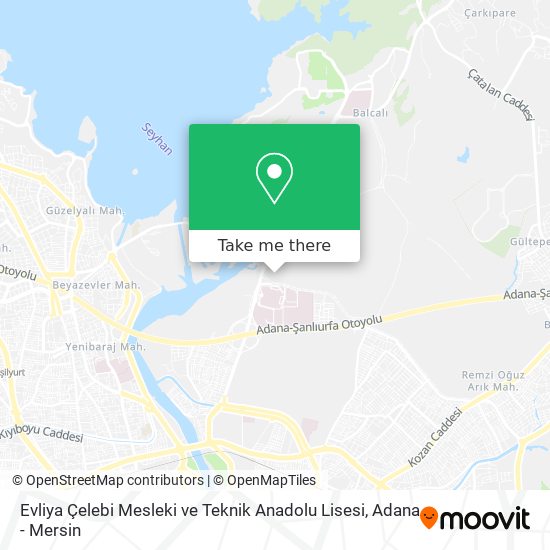 Evliya Çelebi Mesleki ve Teknik Anadolu Lisesi map