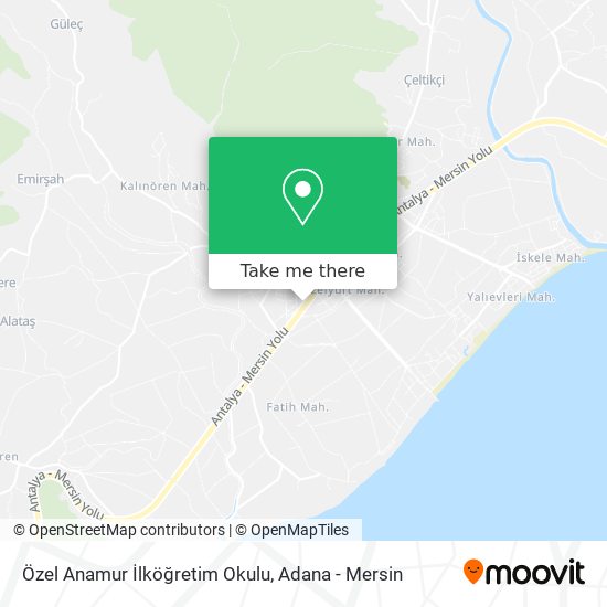 Özel Anamur İlköğretim Okulu map