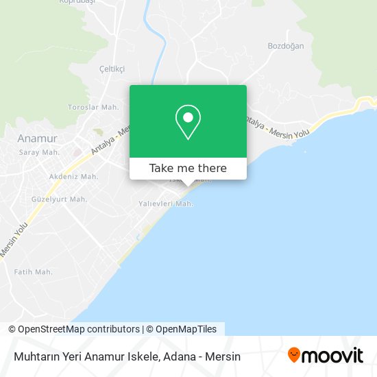 Muhtarın Yeri Anamur Iskele map