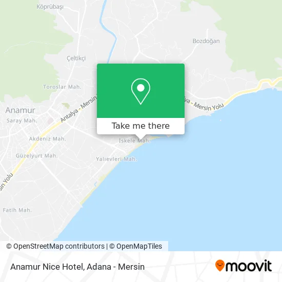 Anamur Nice Hotel map